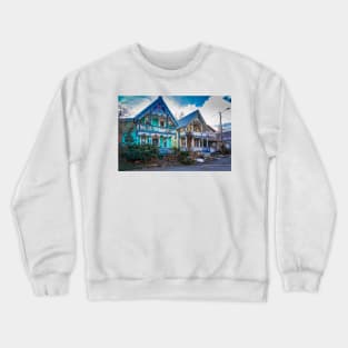 Victorian Gingerbread Cottages 3 Crewneck Sweatshirt